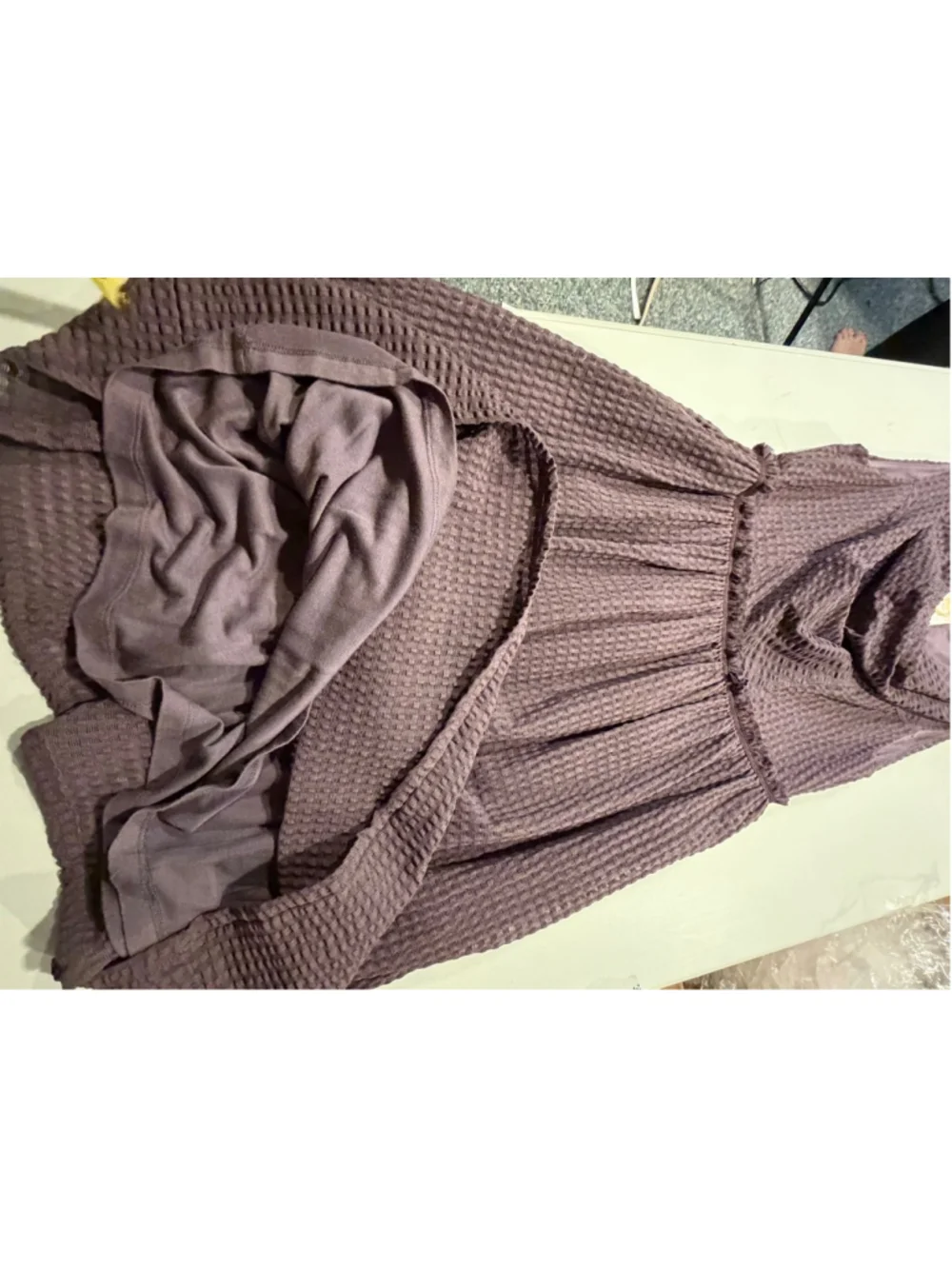 Women's Ric Rac Purple Mini Dress S - Picture 11 of 12